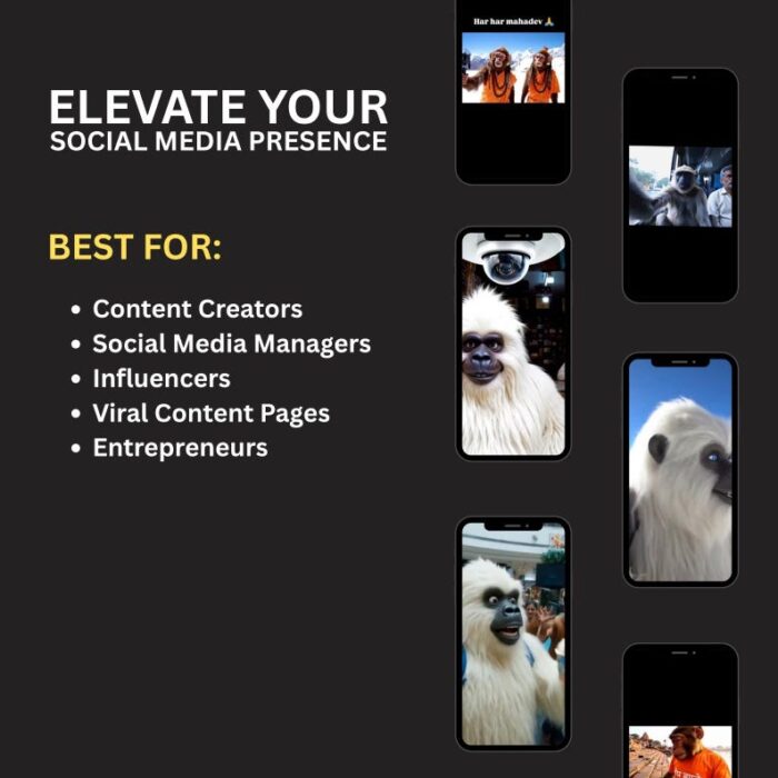 500+ VEO 3 Hindi Monkey & Yeti Vlog Bundle | Viral AI Animal Reels | TikTok, YouTube Shorts I Instagram - Image 3