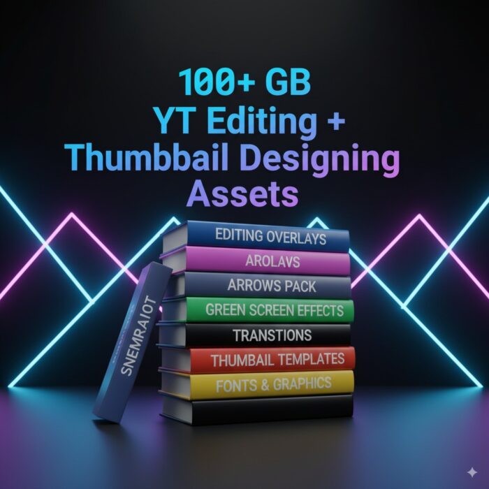 100 GB YT Editing Material + Thumbnail Assets - Image 1